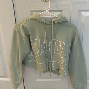 Crop top sweatshirts